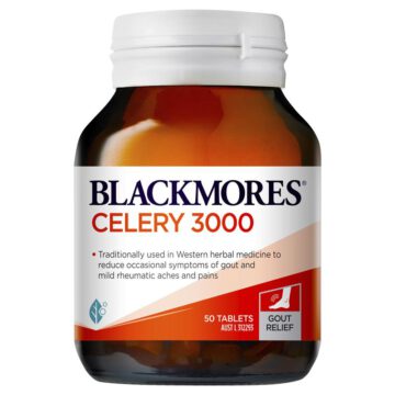 Blackmores Celery 3000 - Viên Uống Phòng & Hỗ Trợ Điều Trị Gout 50 Viên